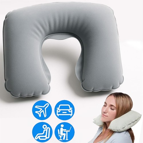 Inflatable neck pillow travel - neck,