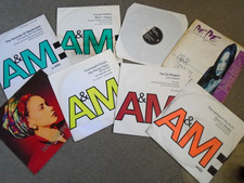 8 x 12"  A&M Records Vinyl