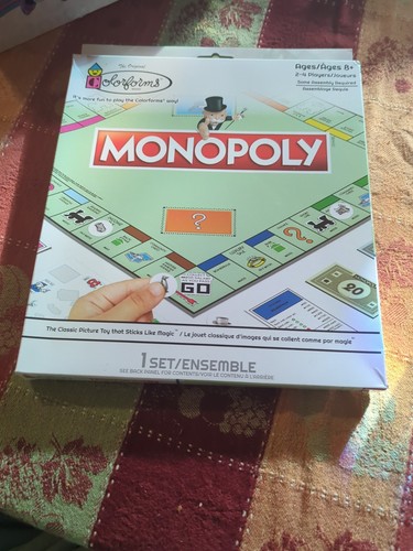 Monopoly board game miniature