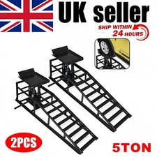 2 Pack 5T Hydraulic Car Ramp
