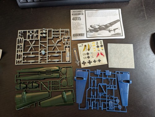 Matchbox messerschmitt 110 - matchbox, bf