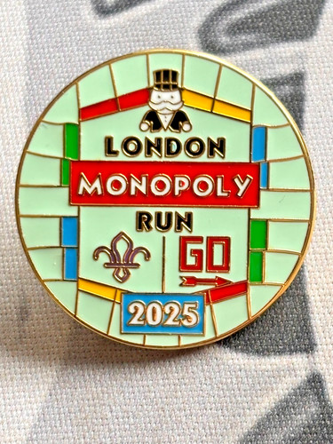 Monopoly run 2025 30mm metal - 2025,