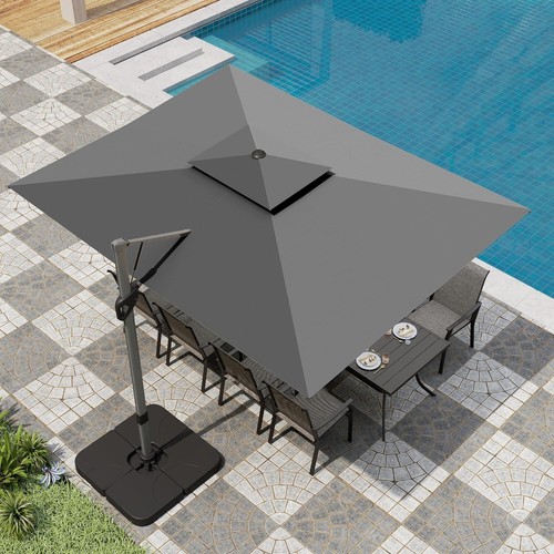 Large patio umbrella - patio,