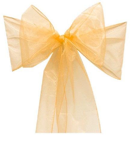 100 organza sashes - 10,