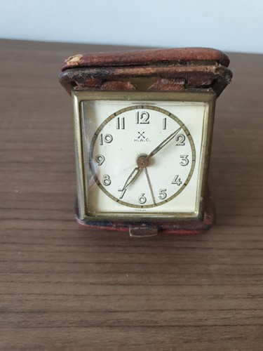 Vintage travel clock - h.a.c.,
