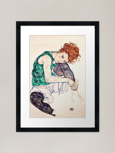 Egon schiele seated - schiele,