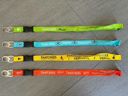 Thatchers cider lanyard - thatchers,