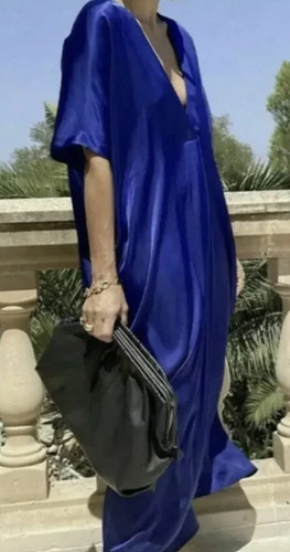 Zara colbalt blue kaftan - bn,