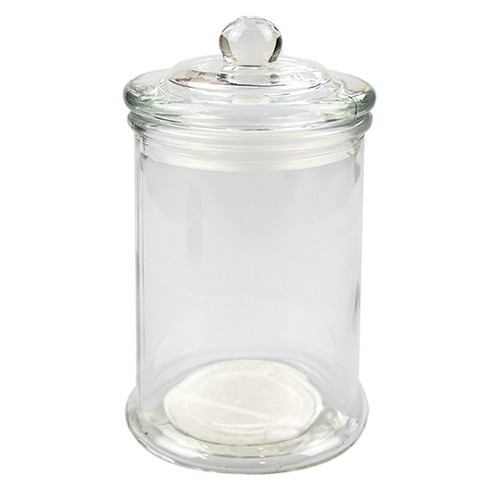 Glass sweet jars with lid - sweet,
