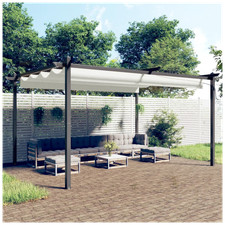 Garden Gazebo 4x3m Cream