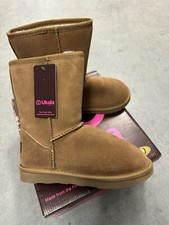 Ukala by Emu Australia Merino Wool Lined Suede Sydney Low Slip On Boots Size 5