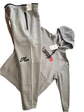 Jordan Mens Tracksuit Set Size Medium M London City X Jumpman Hoodie Joggers