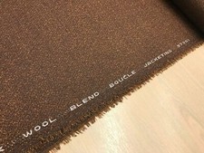 WOOL boucle SUITING FABRIC dress trouser skirt jackets coats 150cm wide