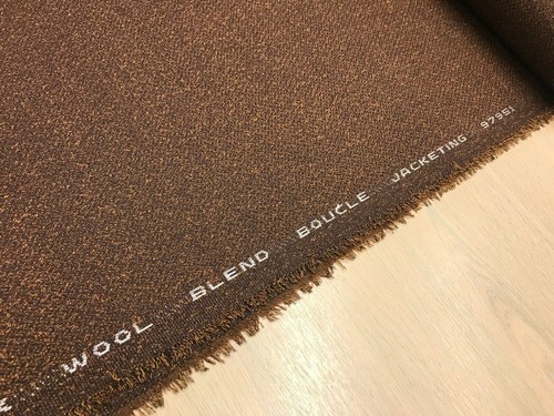 Wool boucle suiting - wool,