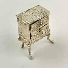 Antique Solid Silver Miniature