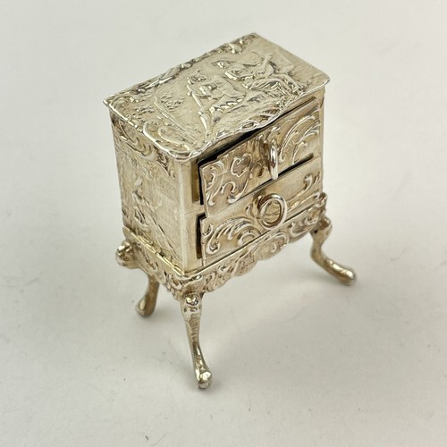 Antique solid silver miniature - antique,