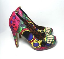Iron Fist Women's Lola Multicolour Platform Pumps Heels Shoes Size UK 4 EUR 37