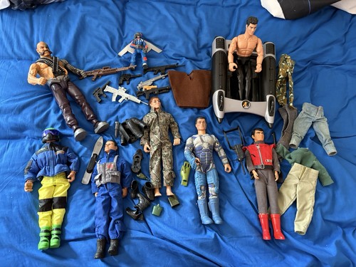 Vintage action man figures - action,