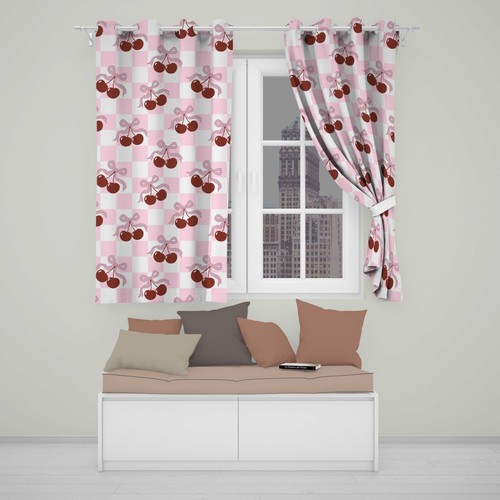 Blackout eyelet curtains - blackout,
