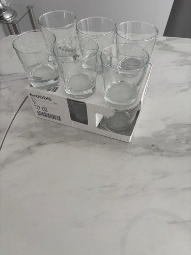 Ikea godis glasses clear - godis, 23cl