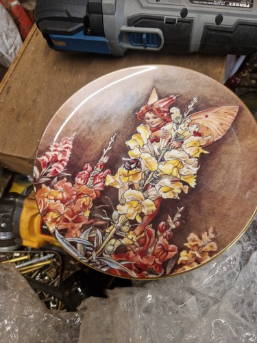 Fairy plates collectable - plates,
