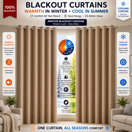 Blackout curtains heat - blackout,