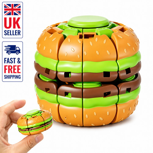 Novelty burger fidget ball - novelty,