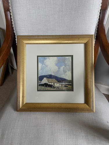 Vintage art print titled - print,