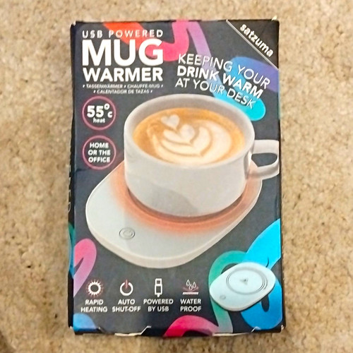 Satzuma usb powered mug warmer - usb,