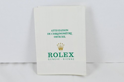 Rolex wristwatch papers not - rolex,