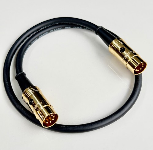 Gold pin din - to,