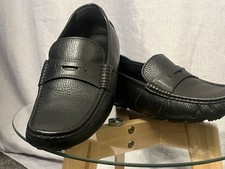 Hugo Boss Men’s Mercedes F1 Driving Shoe Black Leather Pre Owned UK 9