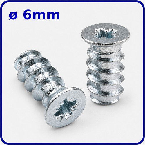 6mm euro furniture screws - 6mm,