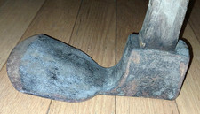 ERIE RAILROAD LOGO TRACK ADZE