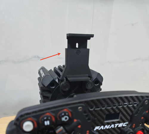 Printed bracket for fanatec - printed,