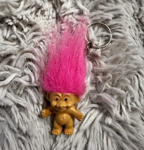 Vintage russ troll doll - vintage, figure