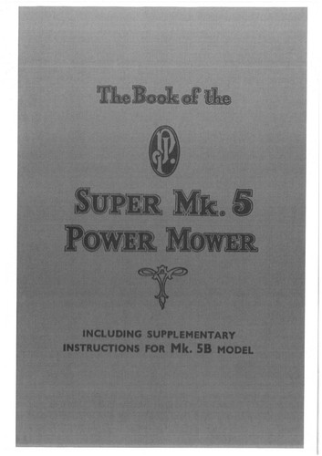Mower super power mk5 - super, &