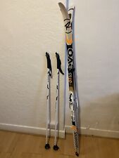 Rossignol skis 165 cm + Poles 