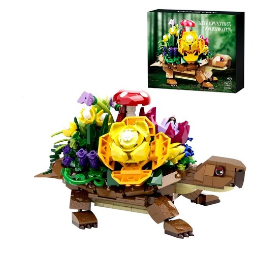 Lego plant turtle - plant, (custom