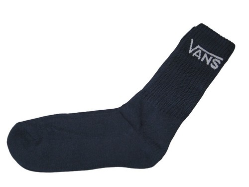 Vans ribbed crew socks navy - socks,