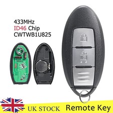 For Nissan Juke F15 2011 2012 2013 2014 2015 2016 2017- 2019 Remote Key Fob 2B