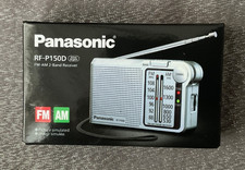 Panasonic RF-P150D FM-AM 2 Band Receiver Small Radio Vintage  P150D New Boxed