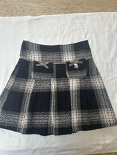 Tartine et Chocolat Girl’s plaid Skirt. Size 10 Years. Adjustable Waist Band