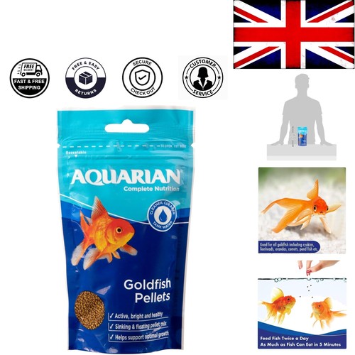 Goldfish food pellets - food,