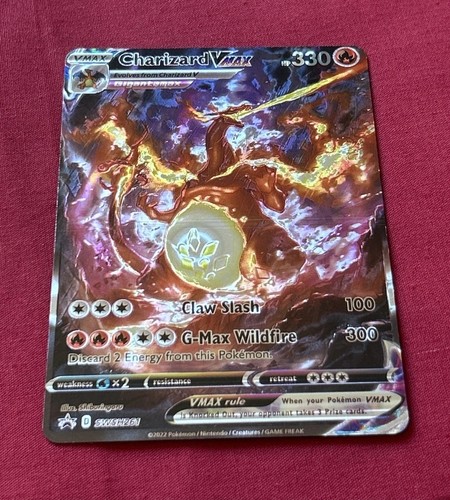Charizard vmax holographic - charizard,