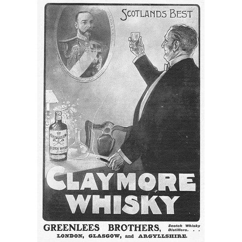 Claymore whisky scotch - claymore,
