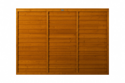 Dip treated overlap - overlap, fence