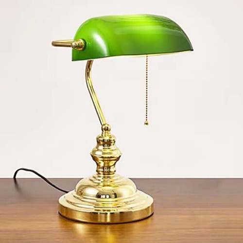 Traditional green banker - green,