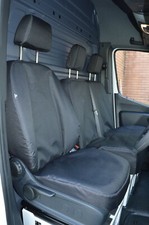 Mercedes Sprinter (2017-2024) High Quality Custom-made Heavy-Duty Seat Covers.