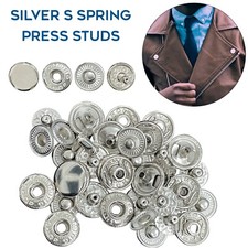 Silver Large S Spring Press